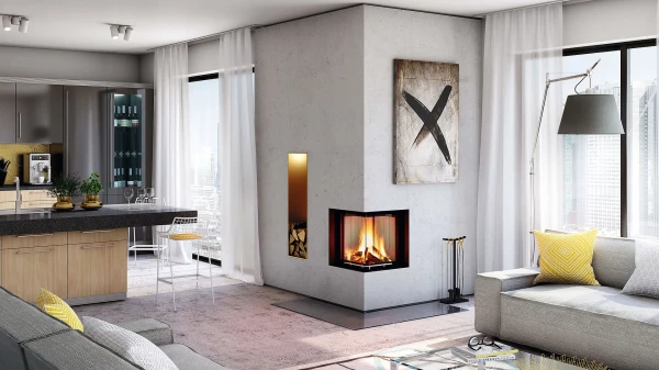 Spartherm Mini 2LRh Insatsskaminer miljöbild