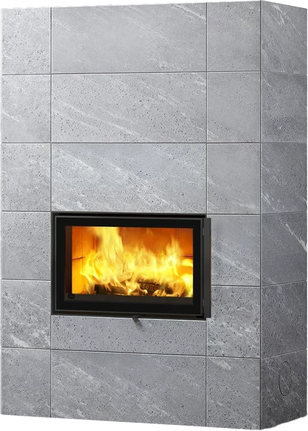 Tulikivi Saramo 18 Täljstensugnar frilagd