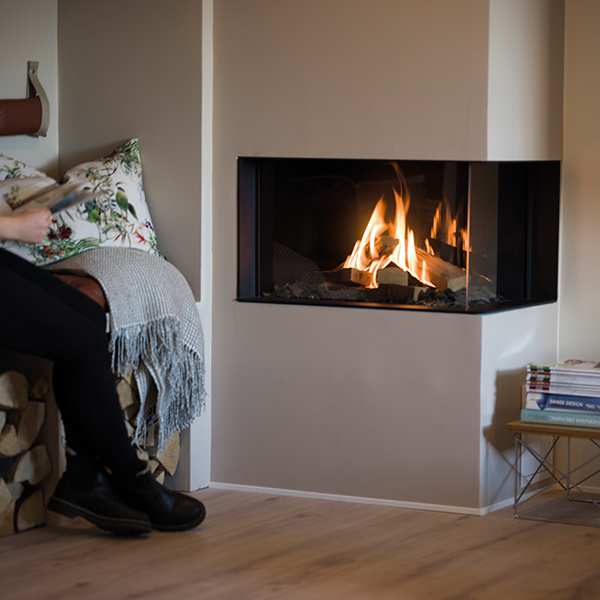 Rais Visio Gas 90 LC Propan Gasolkaminer miljöbild