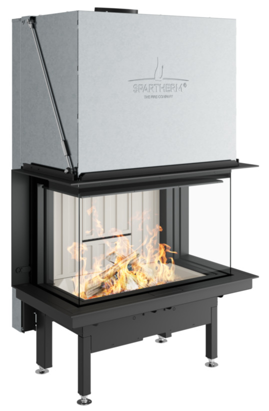 Spartherm Premium A-3RL-80h Insatsskaminer frilagd