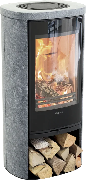 Contura 820TG Style Braskaminer frilagd