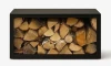 Tommre Block vedförvaring svart 80x40x40 tumnagelbild