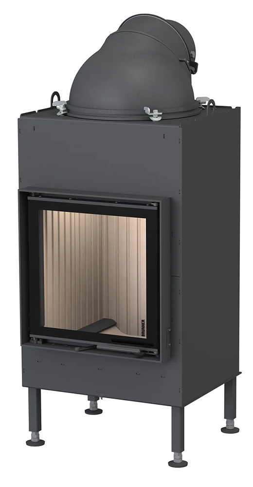 Brunner BKH 5.0 plan 42-42 DT Insatsskaminer frilagd