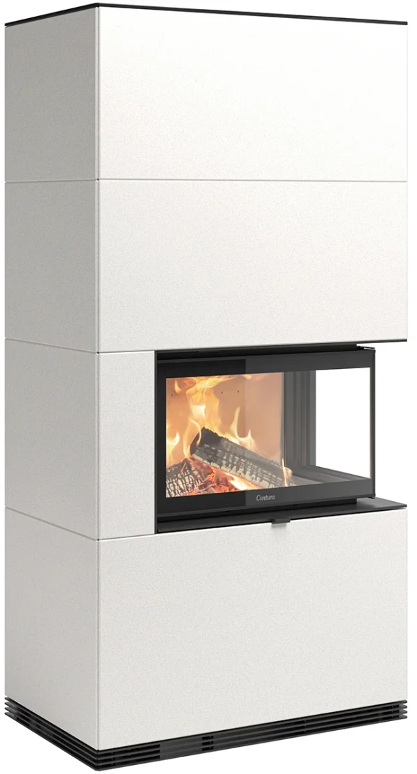 Contura i41A Vit Murspisar frilagd