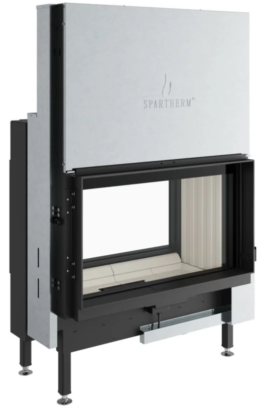 Spartherm Premium V-FD-87h Insatsskaminer frilagd