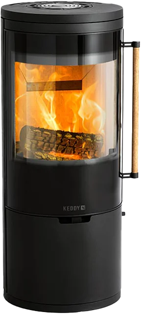 Keddy K600 Braskaminer frilagd