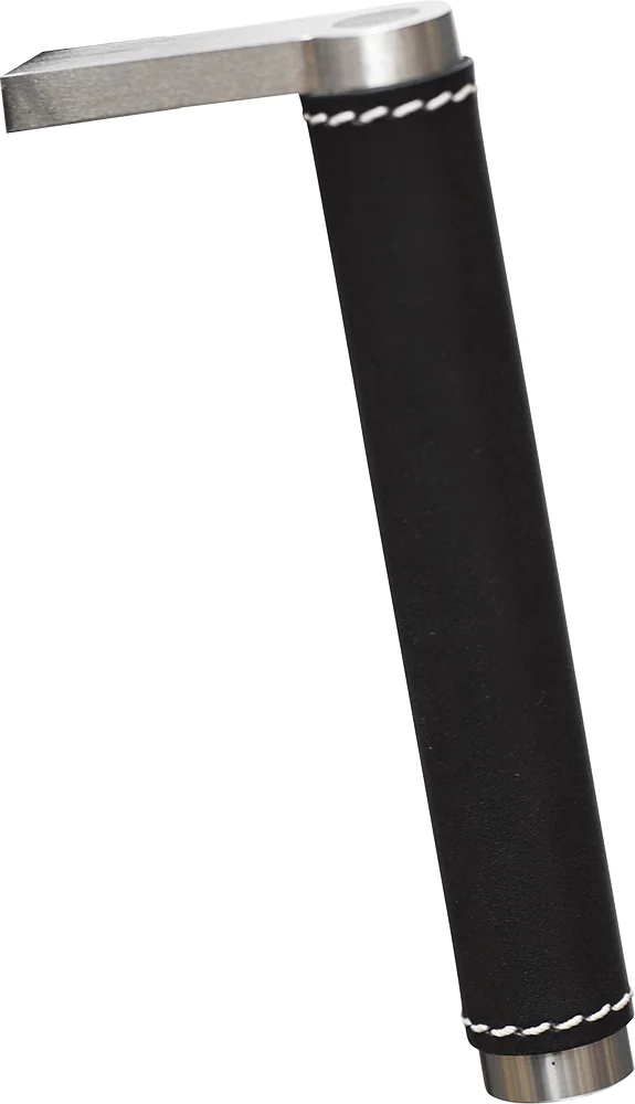 Handtag Rais Pilar 193 svart läder Tillval frilagd