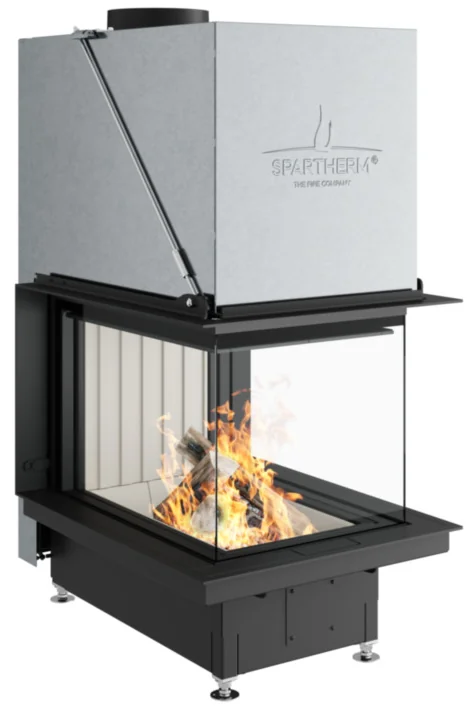Spartherm Premium A-U-70h Insatsskaminer frilagd