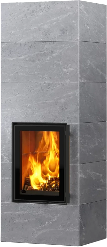 Tulikivi Koli S 18 Täljstensugnar frilagd