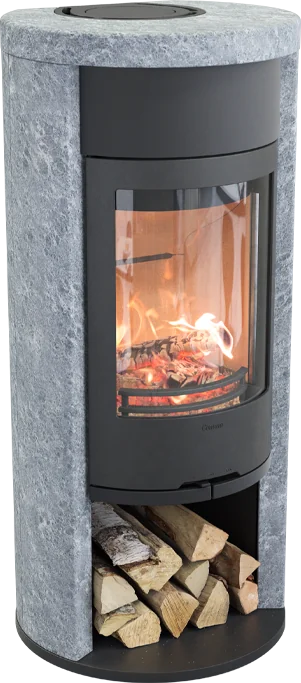 Contura 620T Style Braskaminer frilagd