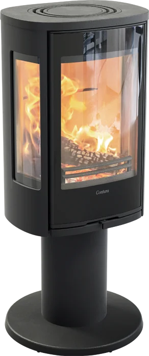 Contura 886G Style Braskaminer frilagd