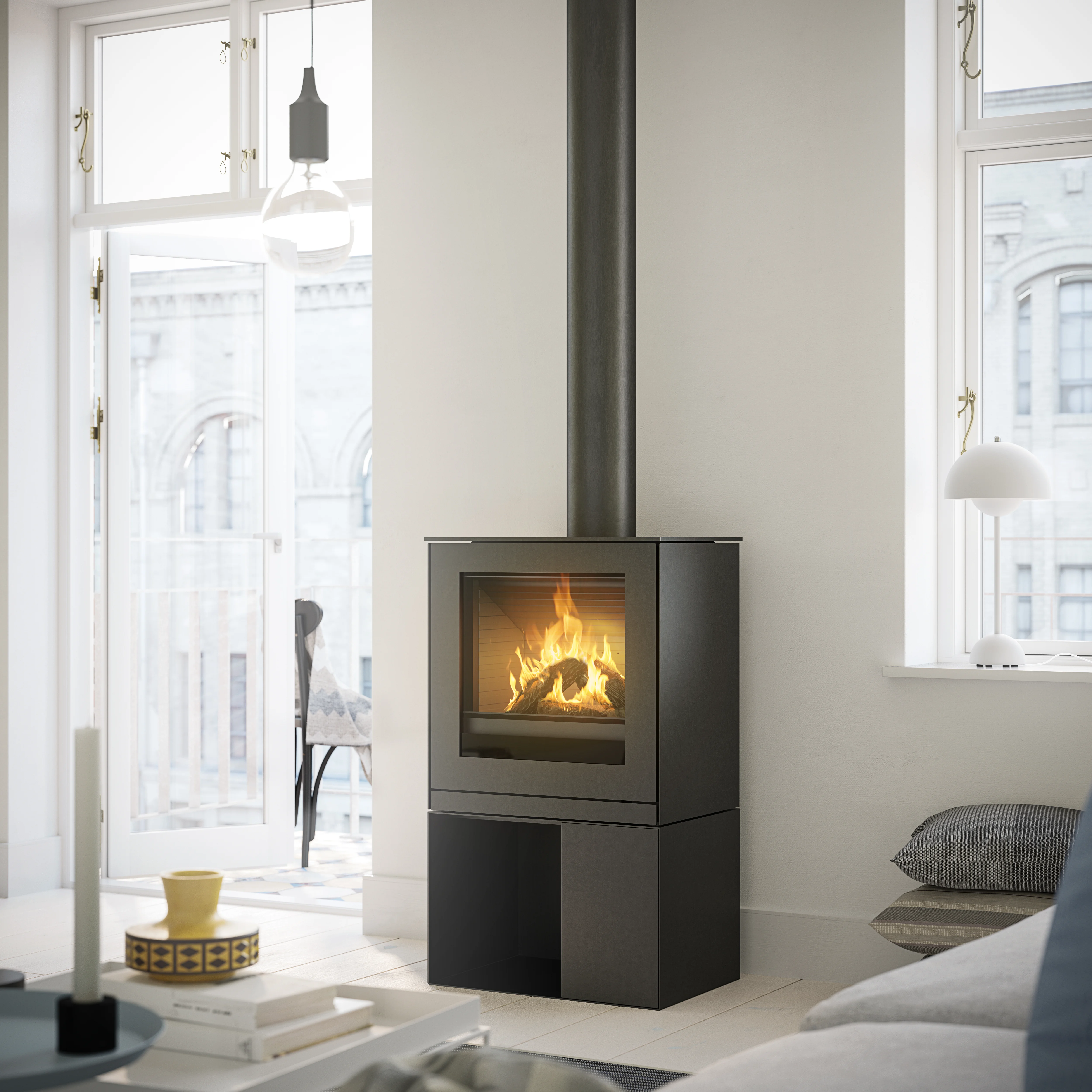 Rais Q-tee 2 Gas | Gasolkaminer | Tryggt köp hos Elda