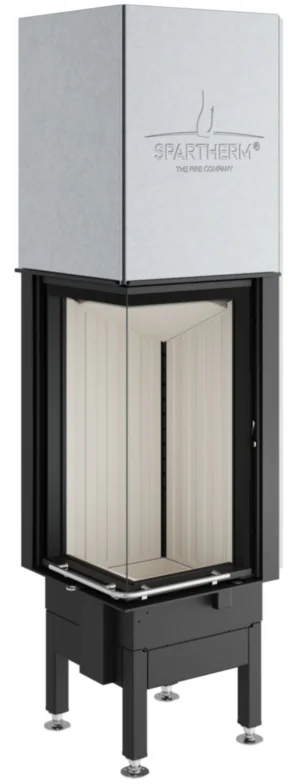 Spartherm Arte 2LRh-66 Insatsskaminer frilagd