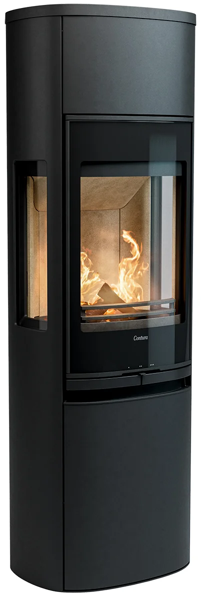 Contura 996G Style Braskaminer frilagd