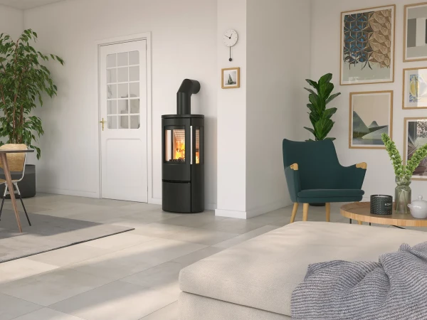 TermaTech TT23RG A-Flame Braskaminer miljöbild