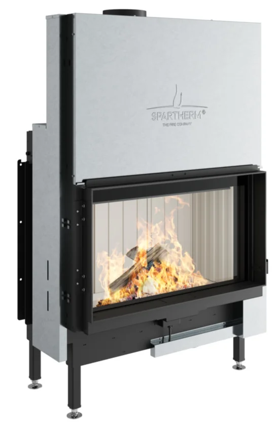 Spartherm Premium V-1V-87h Insatsskaminer frilagd